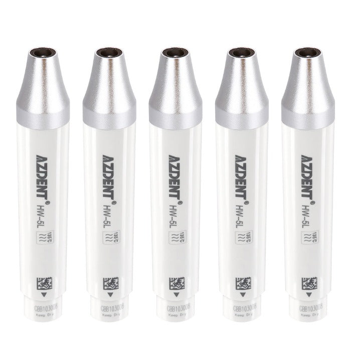 5pcs AZDENT Dental Ultrasonic Scaler LED Detachable Handpiece HW-5L - azdentall.com