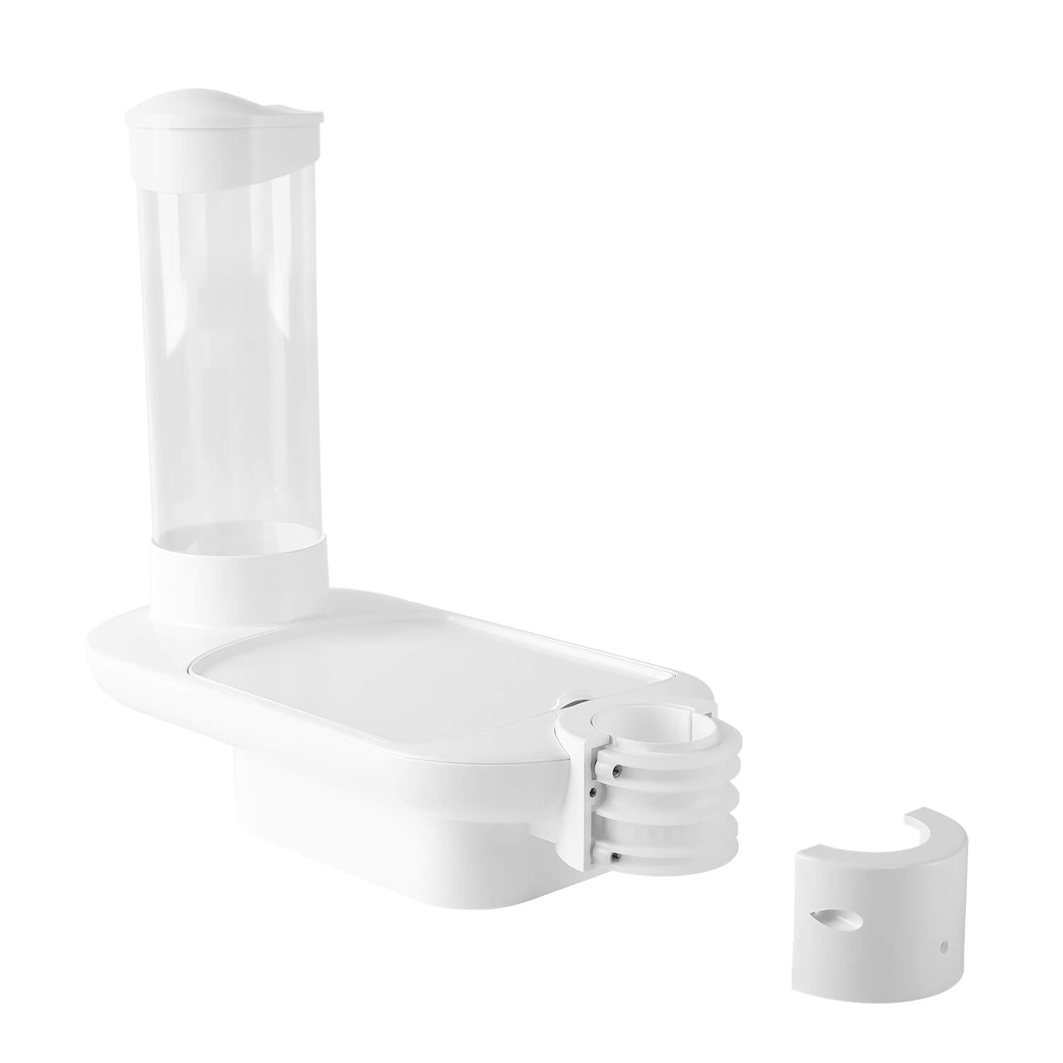 Dental Deluxe 3-in-1 Post Mounted Rectangle Tray Fits 45/50mm Dental Chair Light Post - azdentall.com