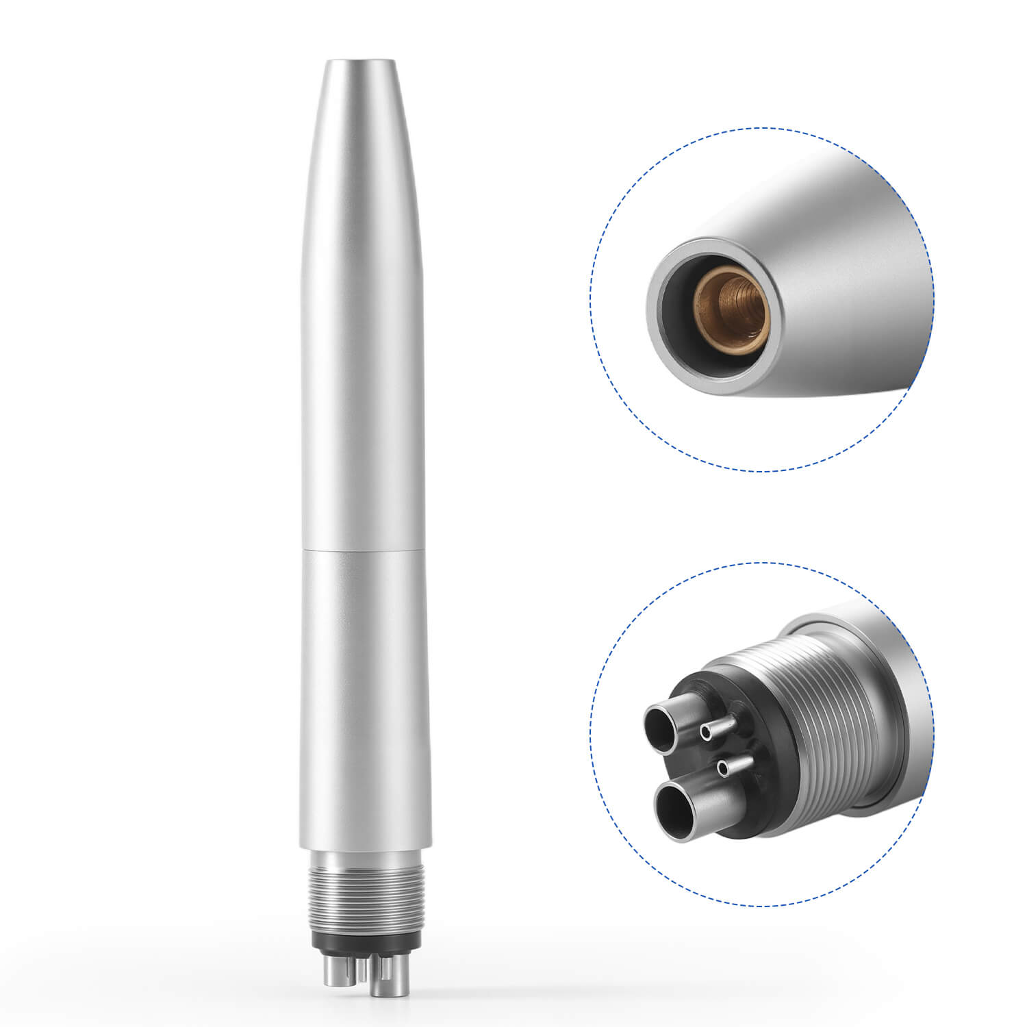 Dental Air Scaler Handpiece Sonic Scaler 4 Holes with SJ1 SJ2 SJ3 Tips - azdentall.com