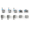 Dental Metal Self Ligating Monoblock Bracket Roth/MBT .022 Hooks 345 20Pcs/Box - azdentall.com