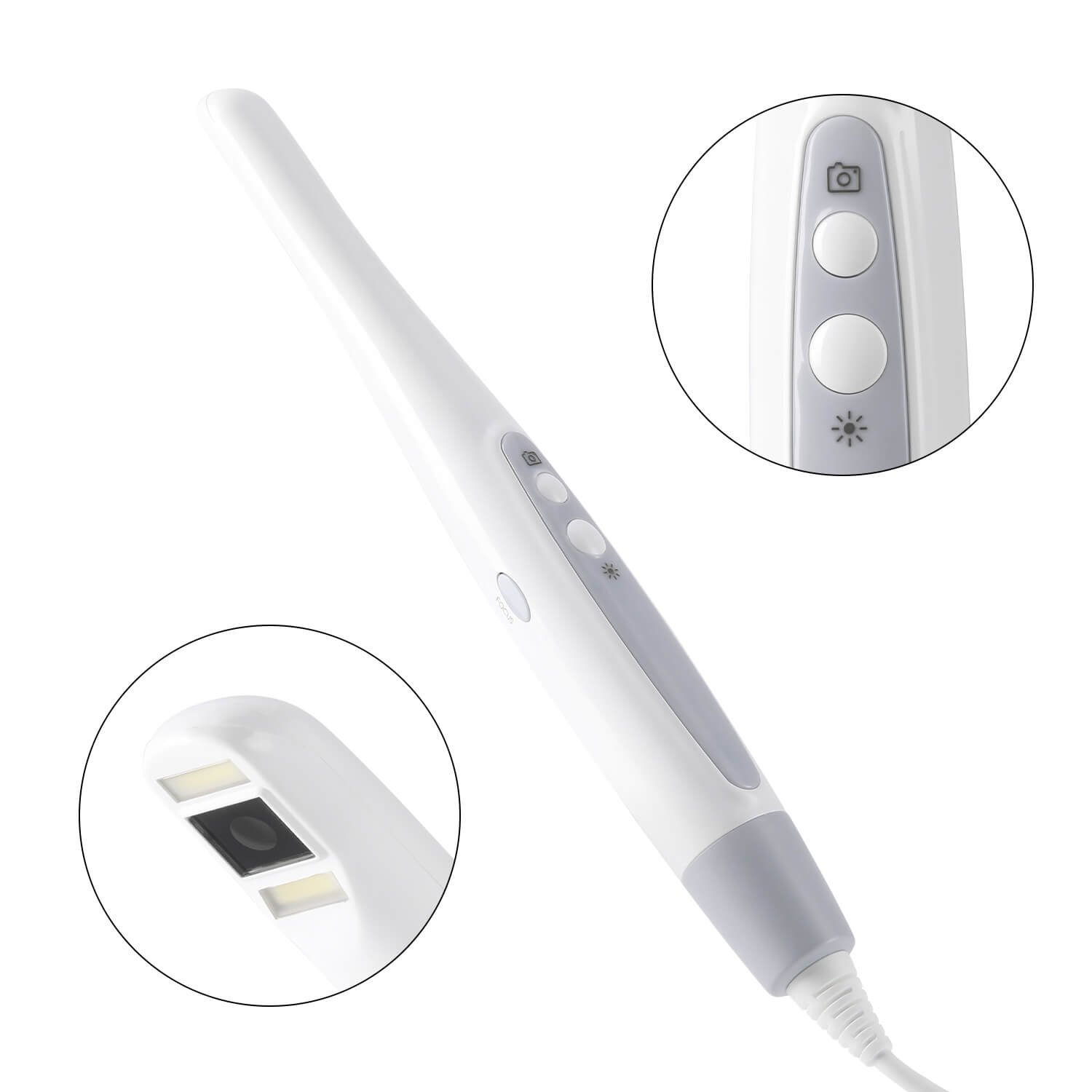 Dental Digital 4K Mega Pixels HD Intraoral Camera USB 8 LED Imaging Software - azdentall.com