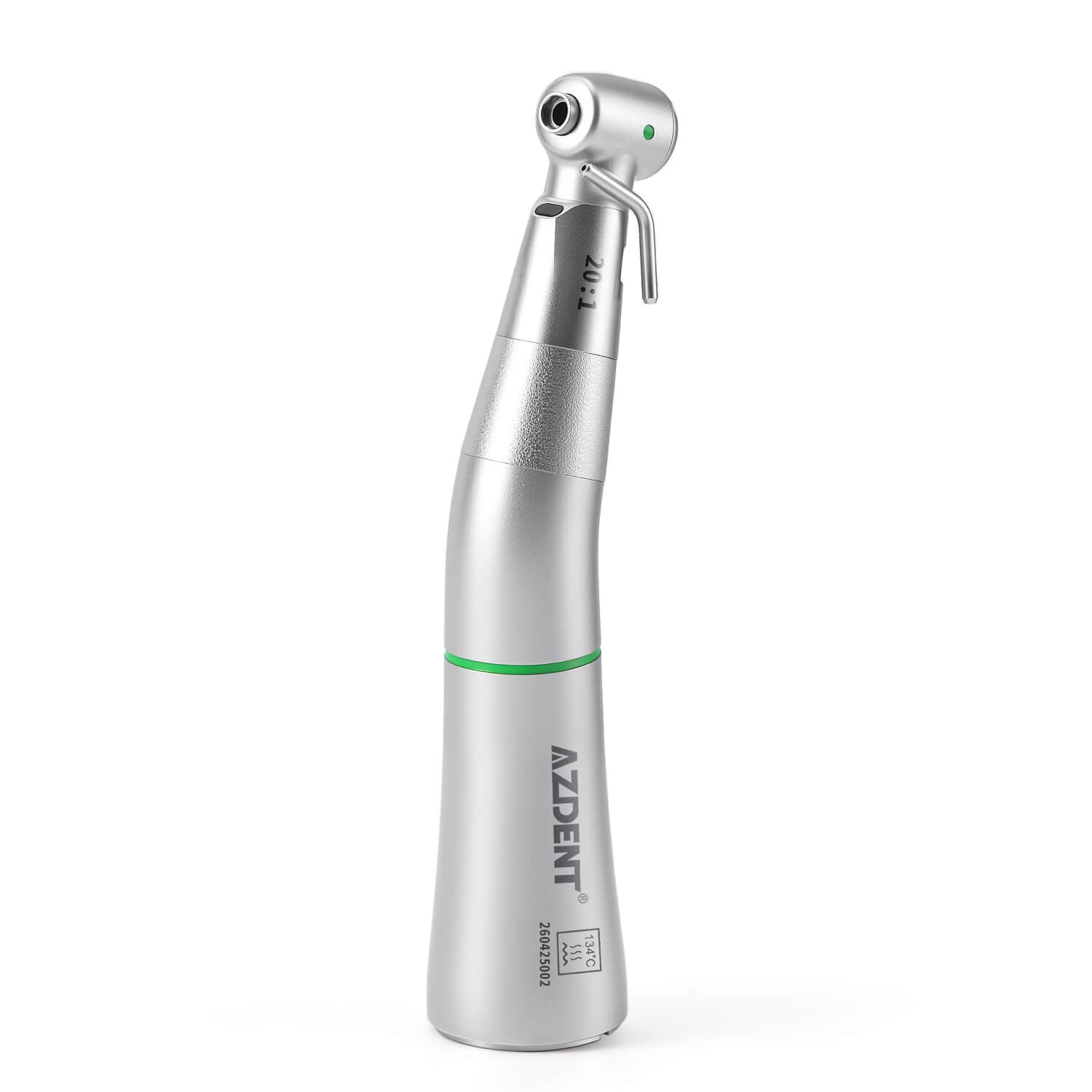 AZDENT Dental Fiber Optic LED 20:1 Implant Contra Angle Low Speed Handpiece Removable Design - azdentall.com