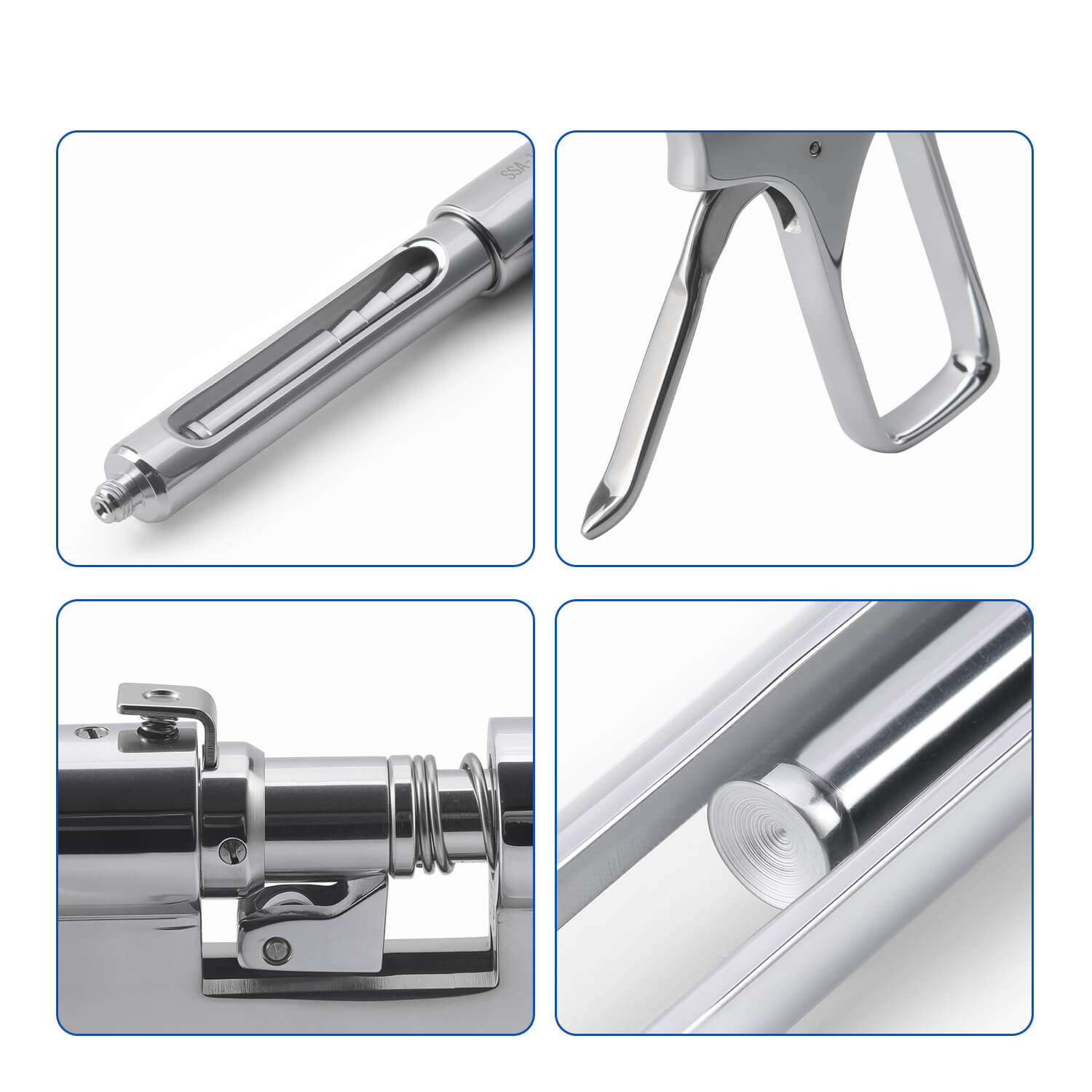 Dental Intraligamental Gun Syringe Anesthesia Injector Stainless Steel - azdentall.com