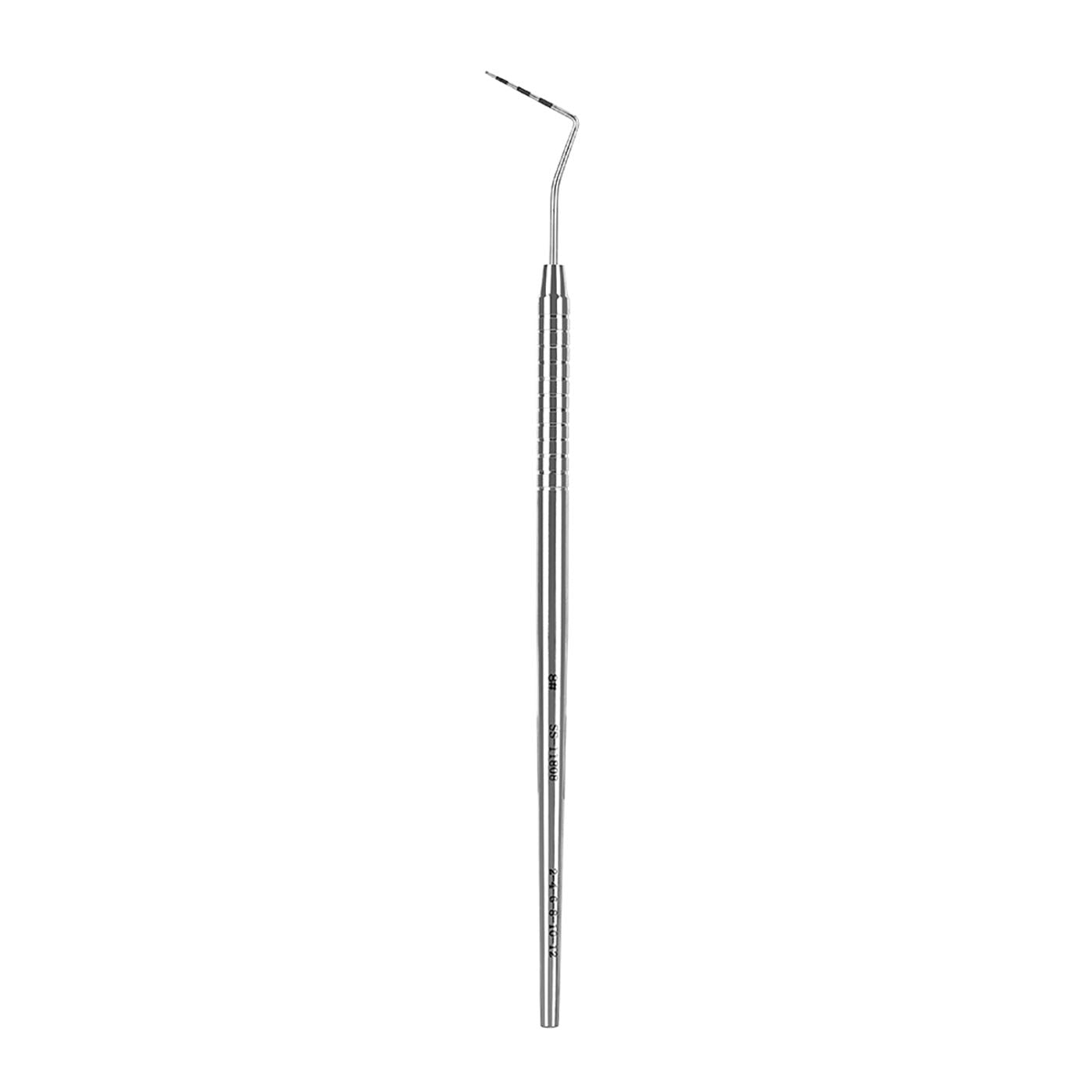 Dental Probe Graduated Periodontal Probe Scale Probe #8