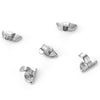 AZDENT Dental Bondable Metal Lingual Button Single Wing 10pcs/Bag - azdentall.com