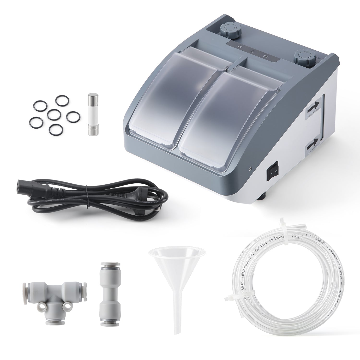 Electric Dental Handpiece Cleaning and Maintenance Lubricant Oil Machine 2-in-1 - azdentall.com