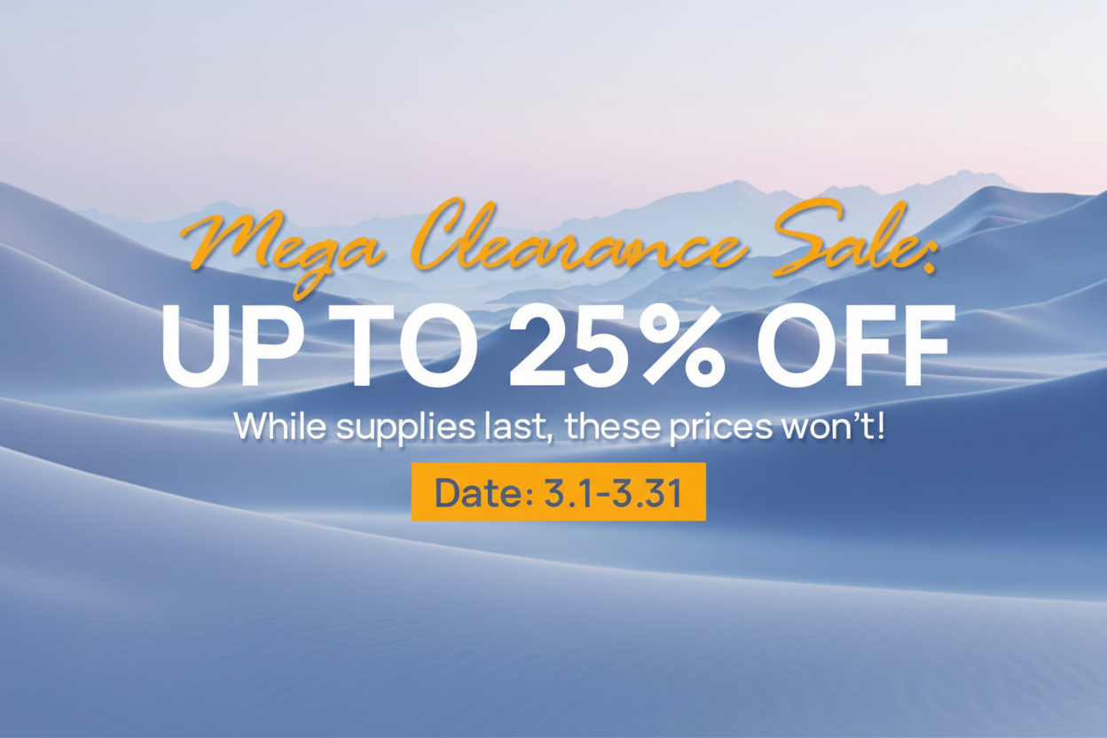 超级清仓促销横幅