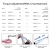 AZDENT Dental Universal Implant Torque Wrench Handpiece 2 Heads & 12 Drivers Kit - azdentall.com