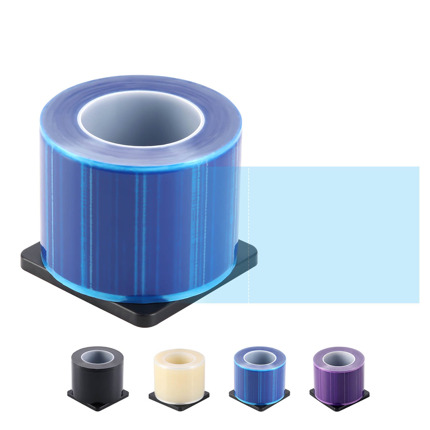 Dental Medical Barrier Film Tape Roll Adhesive 4"x6" 1200Sheets/Roll - azdentall.com