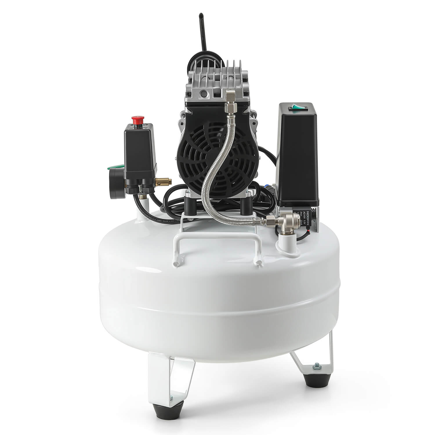 Dental Silent Oil Free Air Compressor 40L 800W 155L/min for 2PCS Dental Chair - azdentall.com