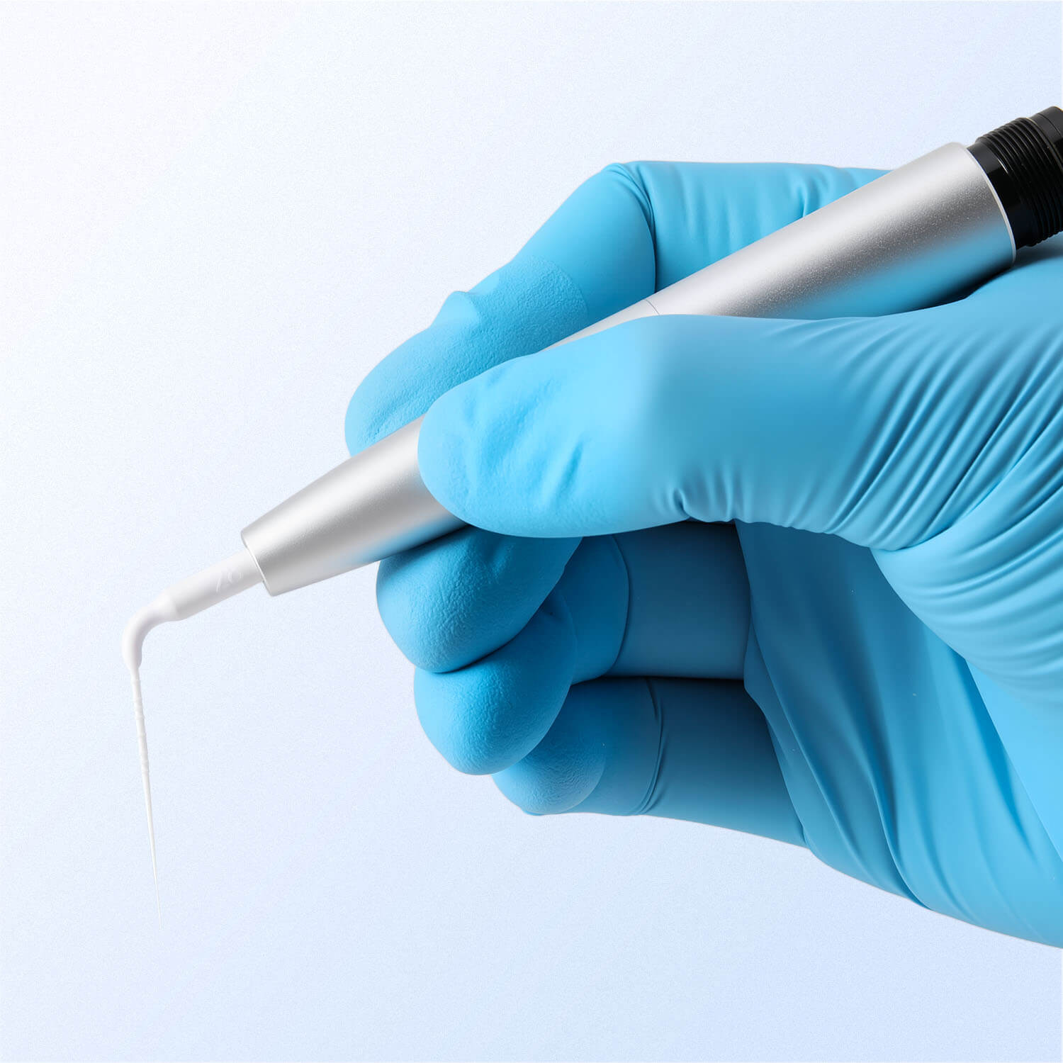 Dental Air Scaler Handpiece Activation Irrigation Perio Scaling With 5pcs Endo Plastic Tips 2/4 Holes - azdentall.com