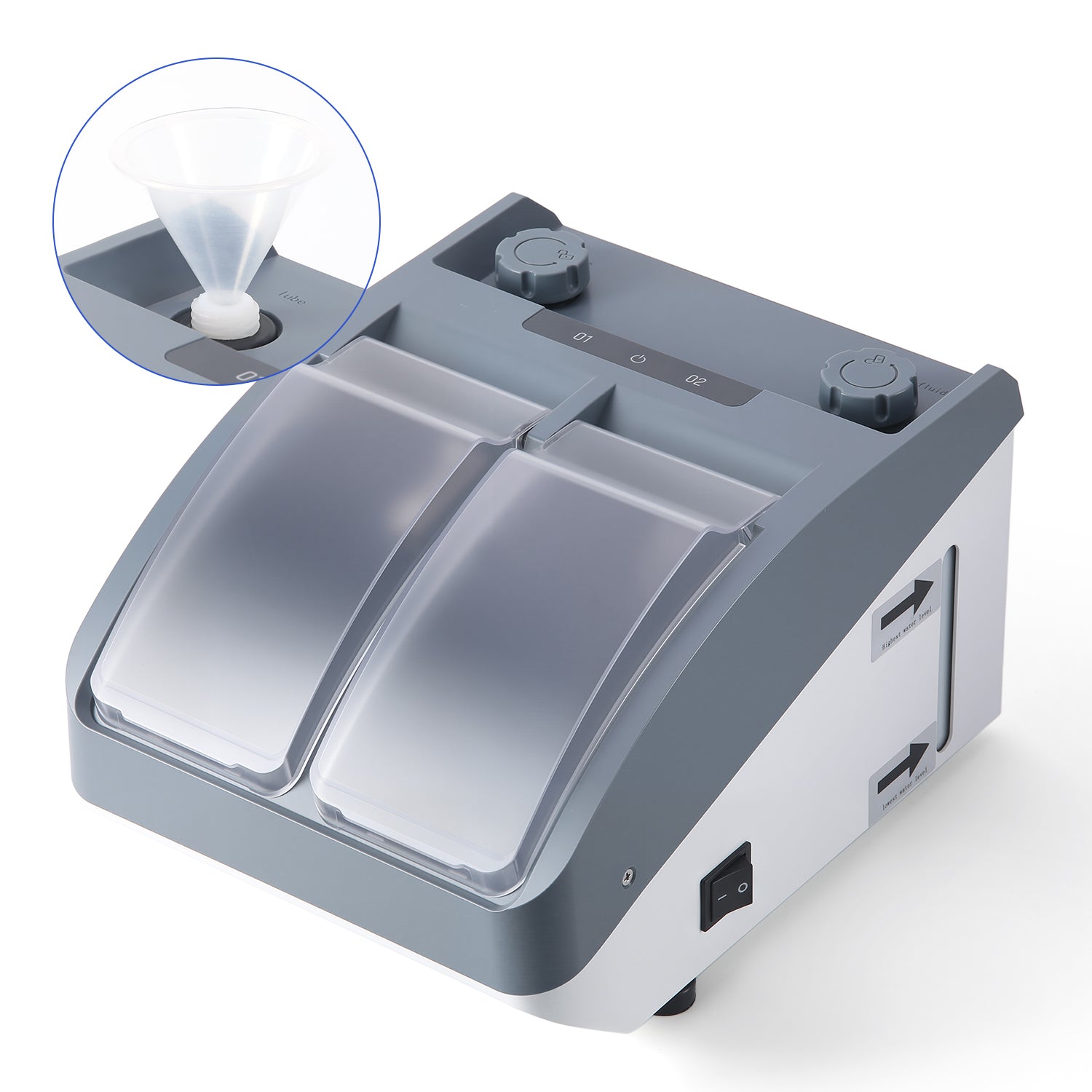 Electric Dental Handpiece Cleaning and Maintenance Lubricant Oil Machine 2-in-1 - azdentall.com