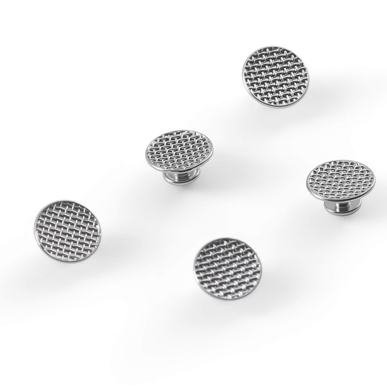AZDENT Orthodontic Metal Lingual Button Bondable Round Base 50pcs/Box - azdentall.com