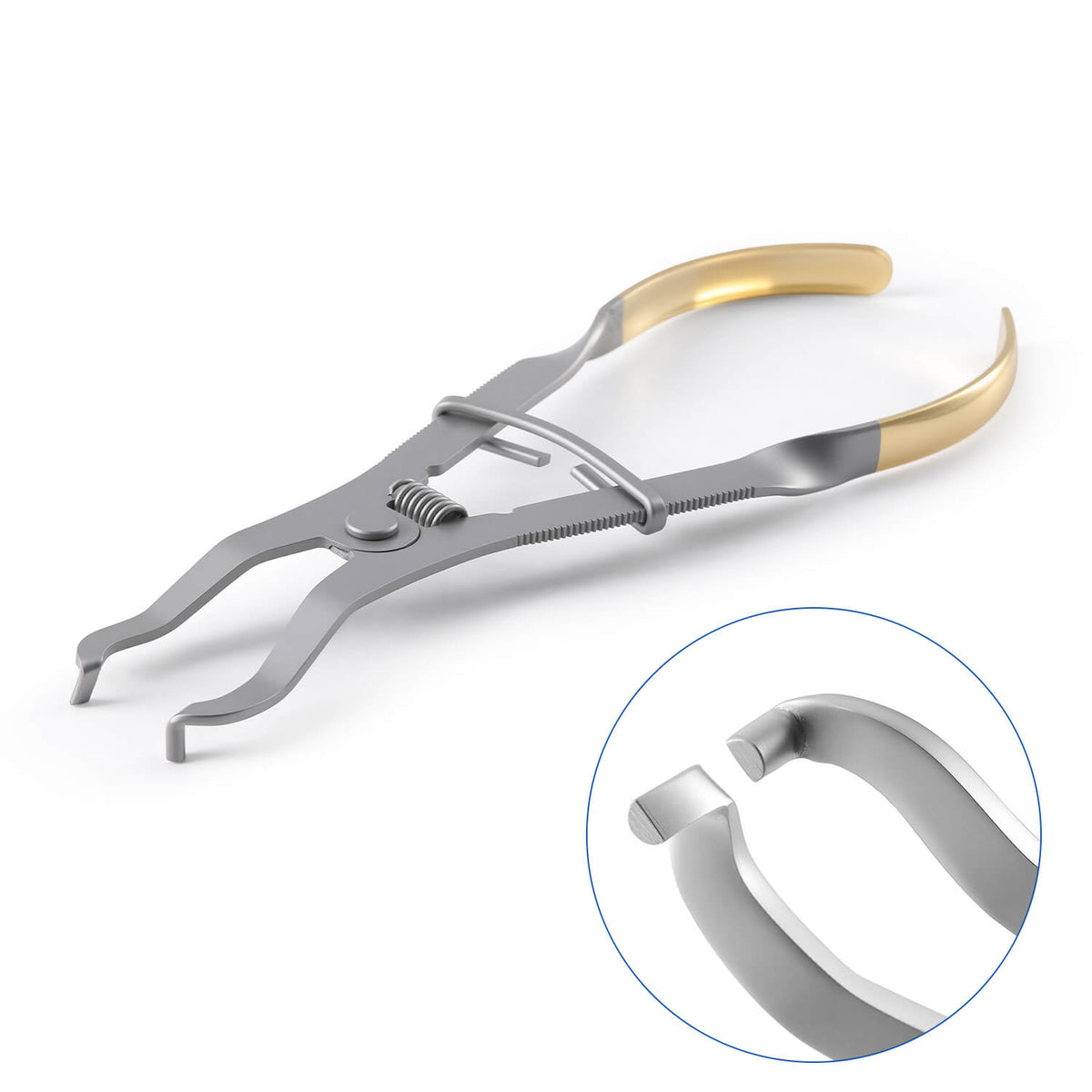 Dental Matrix Bands Sectional Matrix System C3 Metal Matrices Clamping Ring with Forceps Set - azdentall.com
