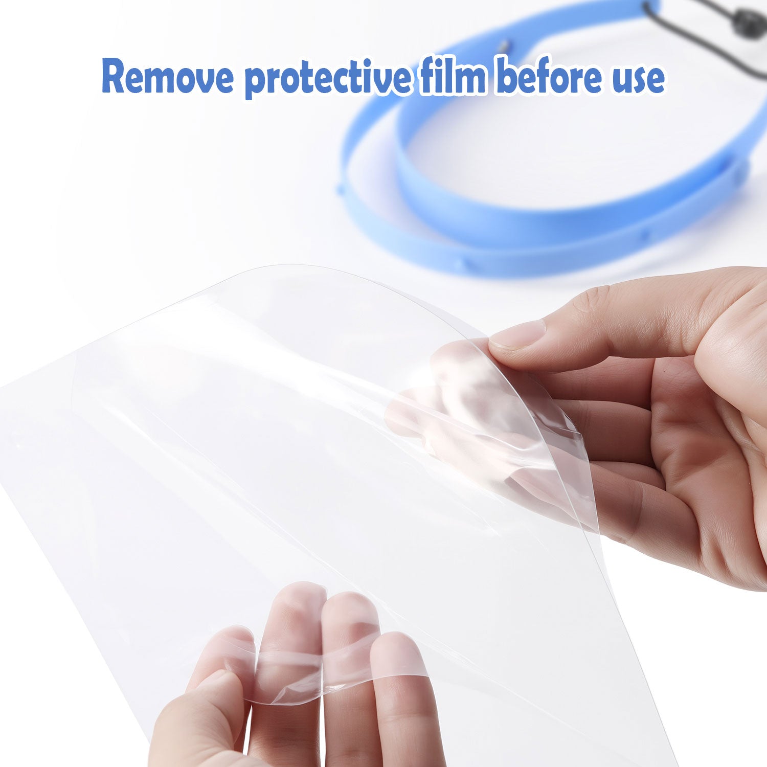 Dental Detachable Protective Face Shield Adjustable Anti-fog Full Face Shield - azdentall.com
