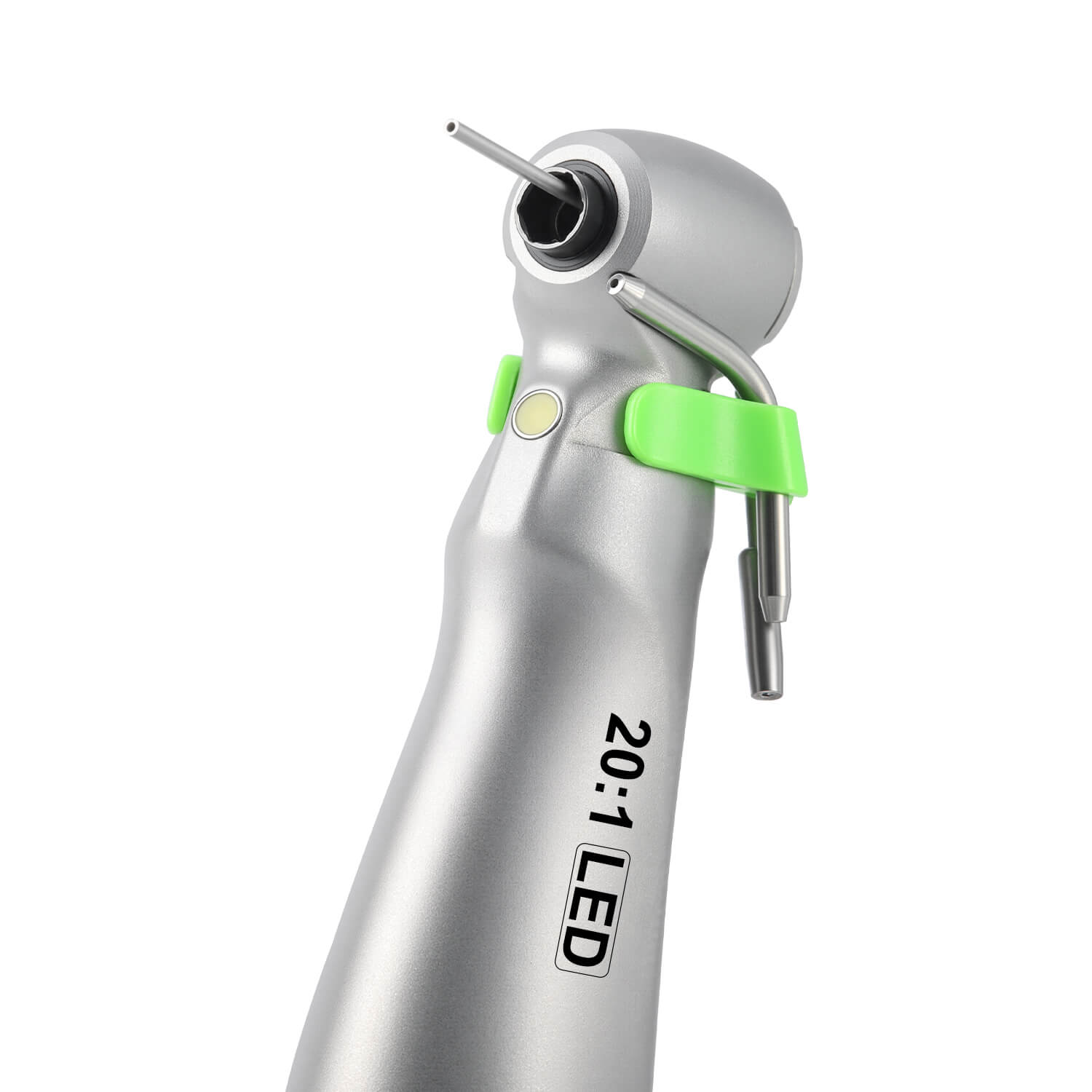 Dental LED E-generator 20:1 Implant Contra Angle Low Speed Handpiece Push Button - azdentall.com