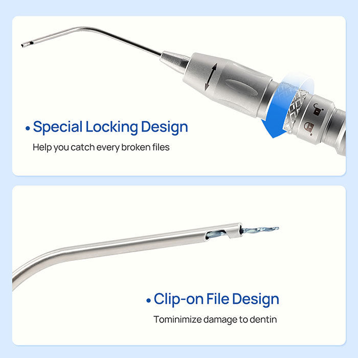 Dental Root Canal Broken File Extractor Endo Broken Files Removal System Instrument Set - azdentall.com