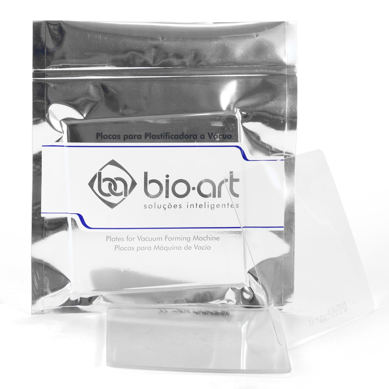 Bio-Art Dental Vacuum Forming BioAlign Plate 0.75/1.0mm Copolyester Square 5"x5" 5pcs/Pack - azdentall.com