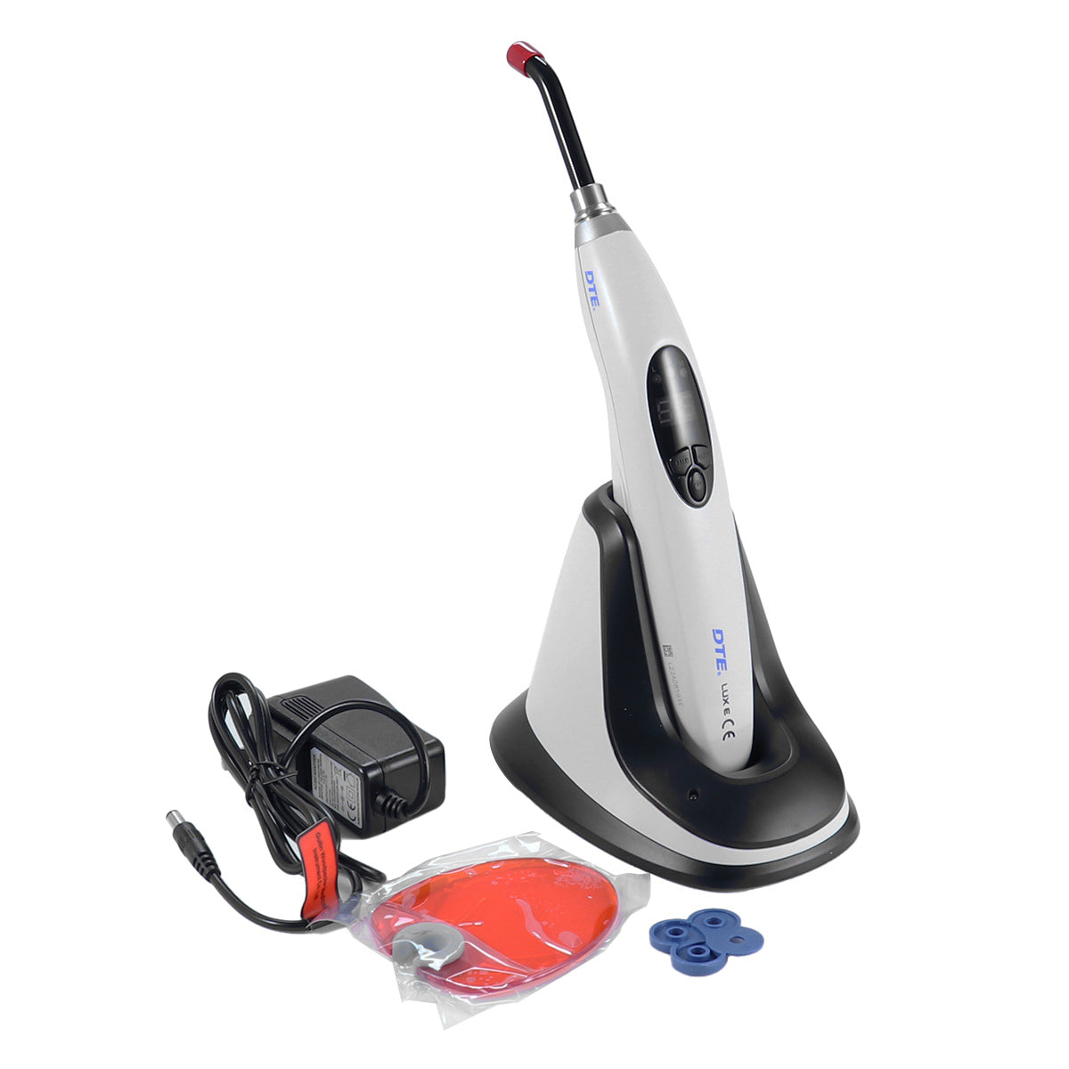 Woodpecker O-Light Wireless LED Curing Light For Dental Resin – 1 Second Cure, 2300-2500 MW/cm²
