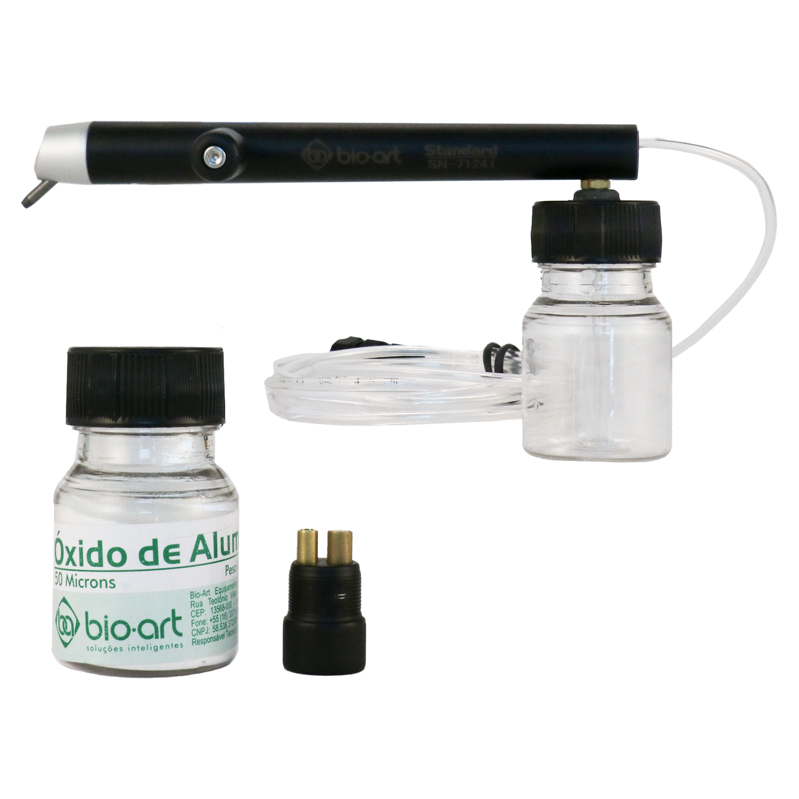 BIOART Dental Sandblaster Microblaster Standard 4 Holes with 138° Fixed Tips - azdentall.com