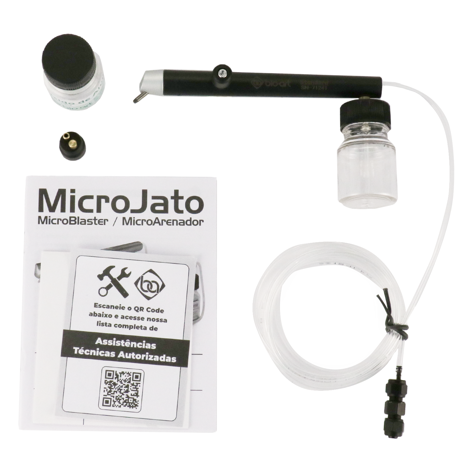 BIOART Dental Sandblaster Microblaster Standard 4 Holes with 138° Fixed Tips - azdentall.com