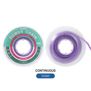 AZDENT Dental Orthodontic Colored Elastic Power Chain 15 Ft/Spool 10 Colors - azdentall.com
