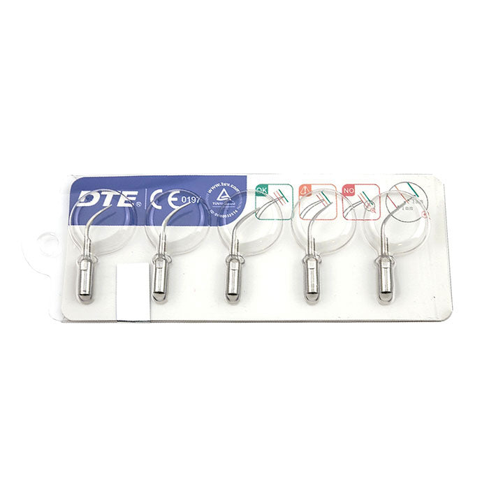 Woodpecker Ultrasonic Piezo Scaler DTE D1 5 Tips Scaling & Perio Blue/Green - azdentall.com