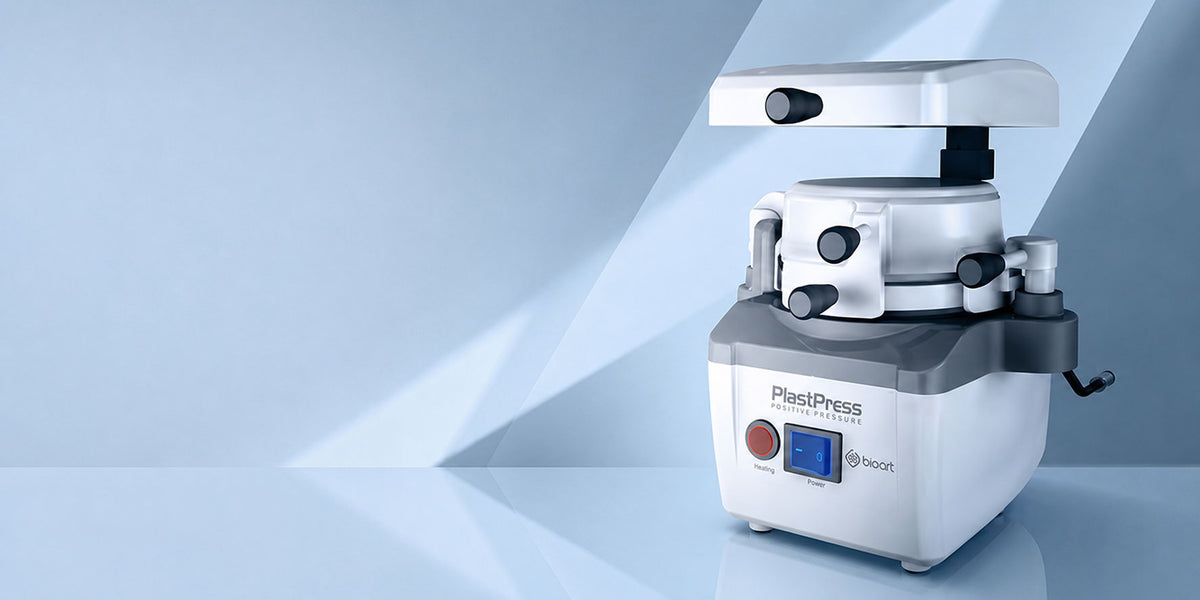 BIOART Dental Possitive Pressure PlastPress Vacuum Forming Machine Laboratory Heat Molding Equipment