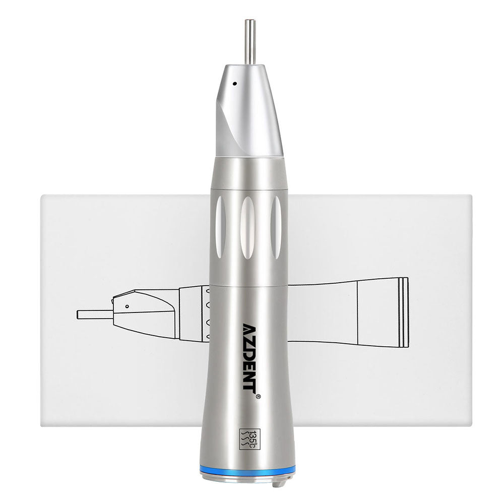 AZDENT 1:1 Fiber Optic Low Speed Straight Nose Cone Handpiece Internal Water - azdentall.com