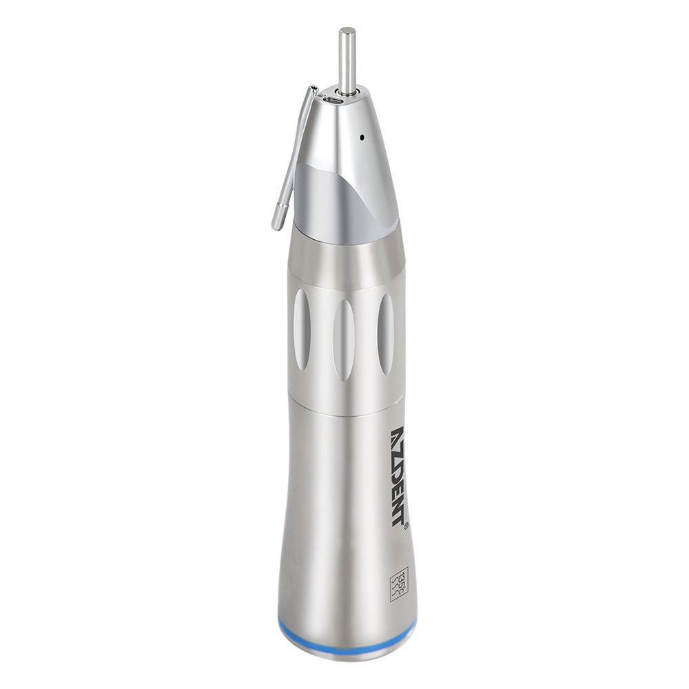 AZDENT 1:1 Fiber Optic Low Speed Straight Handpiece Surgical With External Pipe - azdentall.com