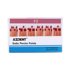 AZDENT Gutta Percha Points F2 Color Coded 60pcs/Box - azdentall.com