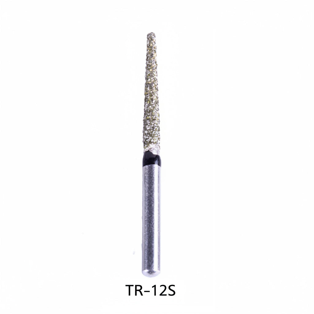 AZDENT Diamond Bur TR Series Full Size Round End Cone 5pcs/Pack