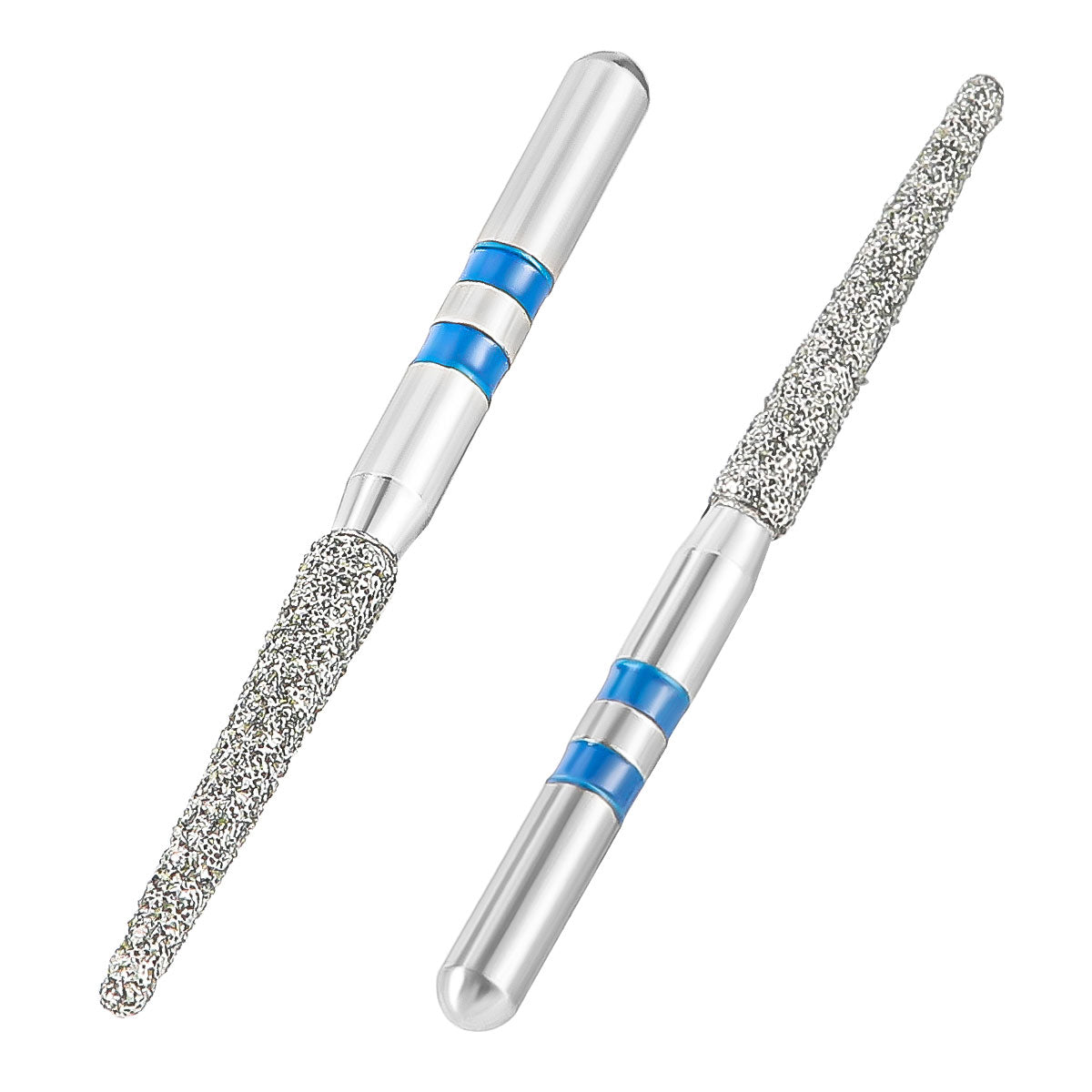 AZDENT Dental Diamond Burs FG Cutting Zirconia Ceramic Round End Taper for High Speed Handpiece Z199-016M 10pcs/Box - azdentall.com