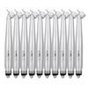 10pcs Dental High Speed Handpiece 45 Degree Standard Head Push Button E-Generator LED 4 Hole - azdentall.com