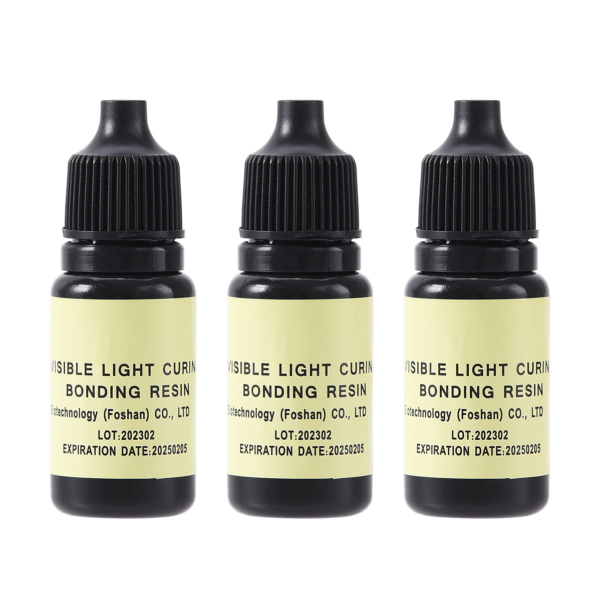 3 Bottles Dental Visible Universal Light Cure Dentin Enamel Resin Bonding Adhesive 5ml/Bottle - azdentall.com