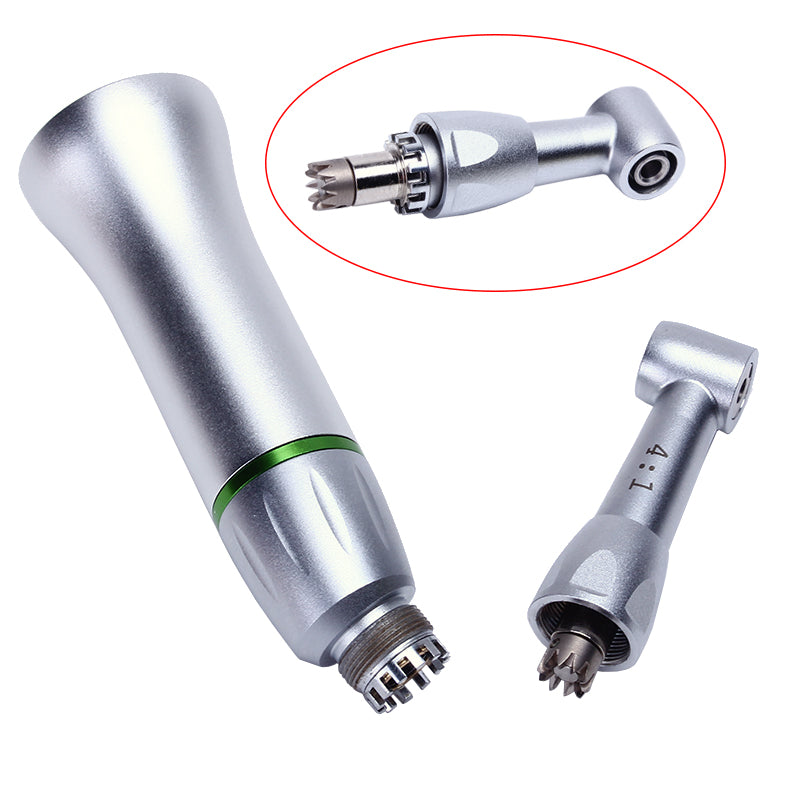 AZDENT 4:1 Reduction Interproximal Stripping Contra Angle Handpiece E-type - azdentall.com