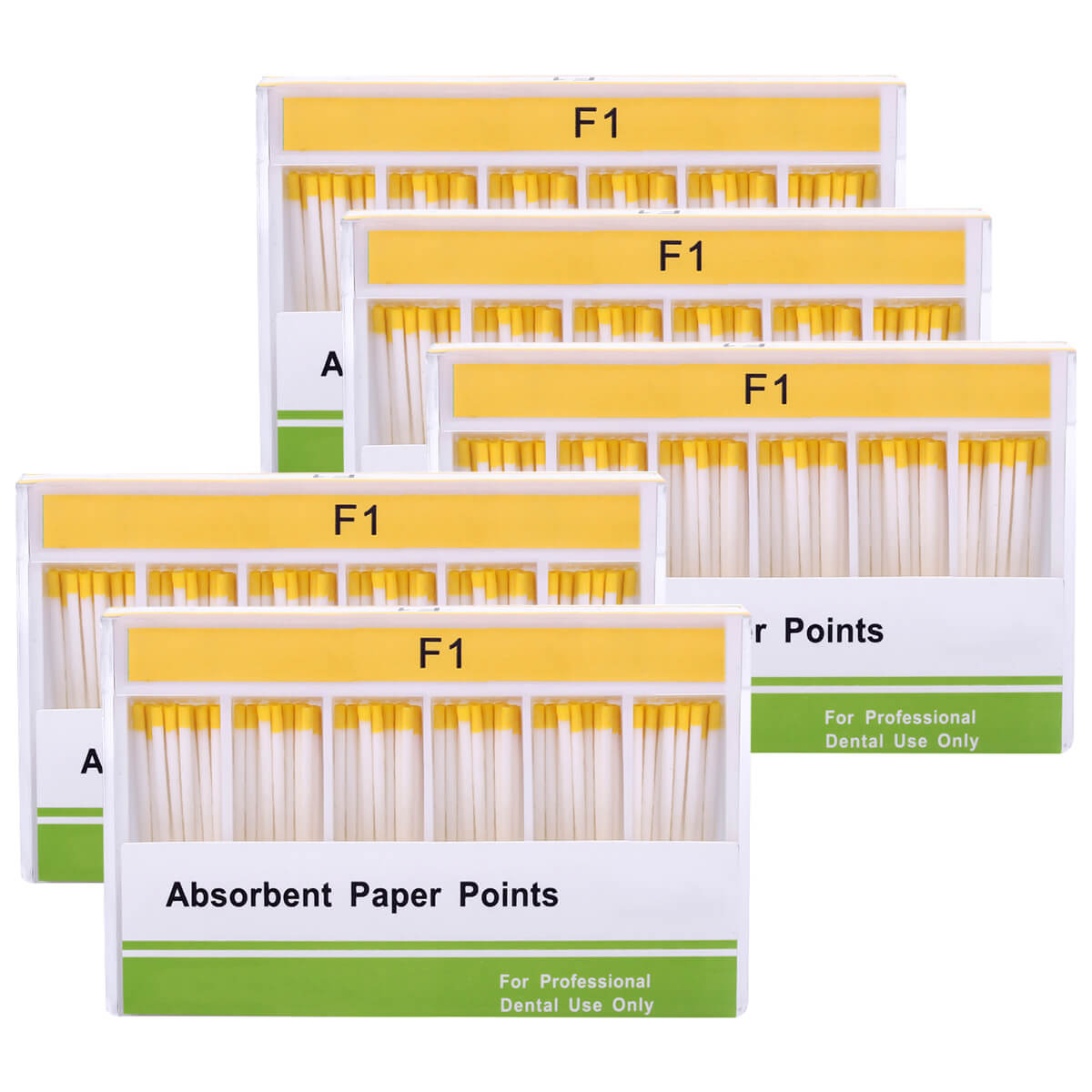 5 Boxes Absorbent Paper Points F Series F1 100/Box - azdentall.com