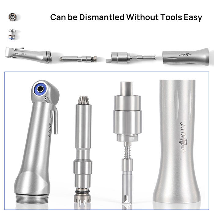 Dental Implant Reduction 20:1 Low Speed Contra Angle Handpiece Push Button - azdentall.com