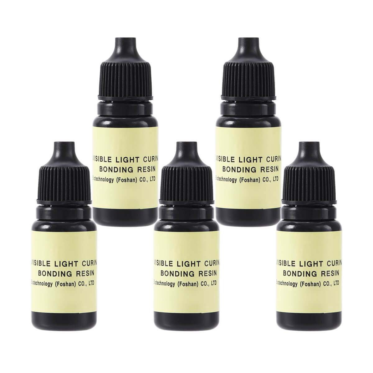 5pcs Dental Visible Universal Light Cure Dentin Enamel Resin Bonding Adhesive 5ml/Bottle - azdentall.com