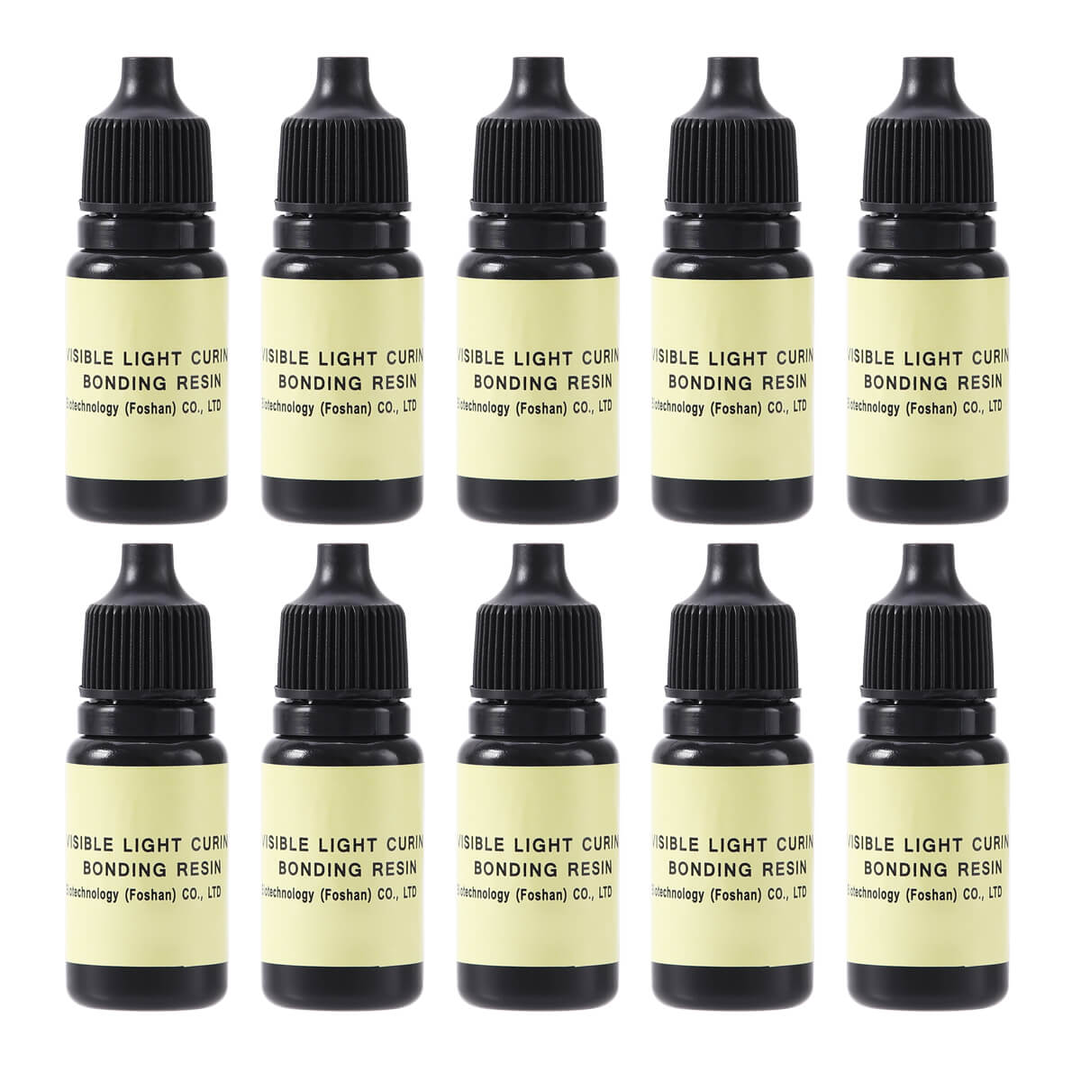 10pcs Dental Visible Universal Light Cure Dentin Enamel Resin Bonding Adhesive 5ml/Bottle - azdentall.com