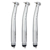 3pcs Dental E-generator Integrated LED High Speed Handpiece Push Button 4 Hole Triple Water Spray - azdentall.com