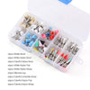 AZDENT Dental Polishing Brush Cup Kits Colorful Nylon Bristle Silicone Material 100pcs/Box - azdentall.com