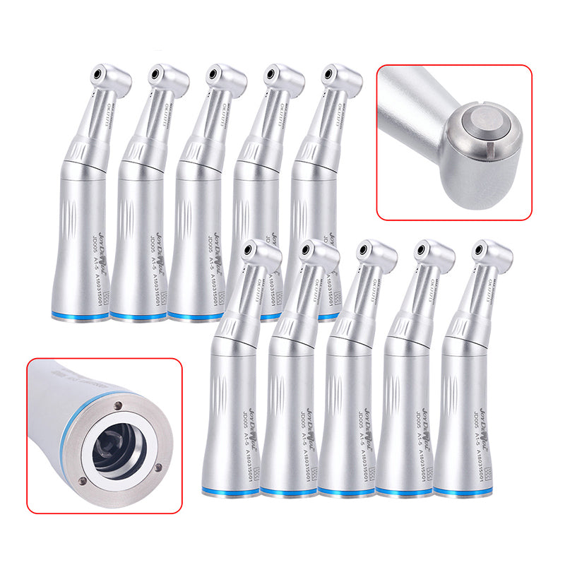 Dental 1:1 Push Button Internal Water Contra Angle Low Speed Handpiece - azdentall.com