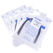 AZDENT Dental Orthodontic Archwire Stainless Steel Natural Rectangular  0.017 x 0.025 Lower 10pcs/Pack-azdentall.com