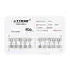 AZDENT Dental Metal Brackets Standard Edgewise Slot .022 Hooks on 3 20pcs/Pack - azdentall.com