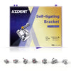 AZDENT Dental Self-Ligating Brackets Passive Roth/MBT .022 Hooks On 345 With Buccal Tube 28pcs/Box - azdentall.com