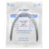 AZDENT Dental Orthodontic Archwires Niti Super Elastic Ovoid Rectangular 0.018 x 0.025 Upper 10pcs/Pack - azdentall.com