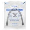 AZDENT Dental Orthodontic Archwires Niti Super Elastic Ovoid Rectangular 0.018 x 0.022 Lower 10pcs/Pack - azdentall.com