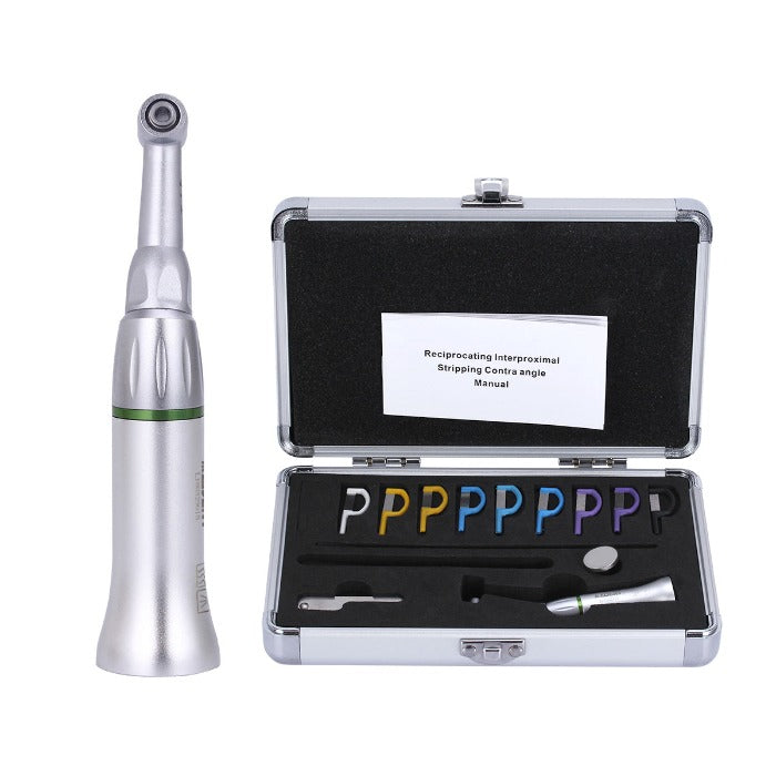Dental Contra Angle Handpiece 4:1 Reduction Interproximal Stripping IPR System - azdentall.com