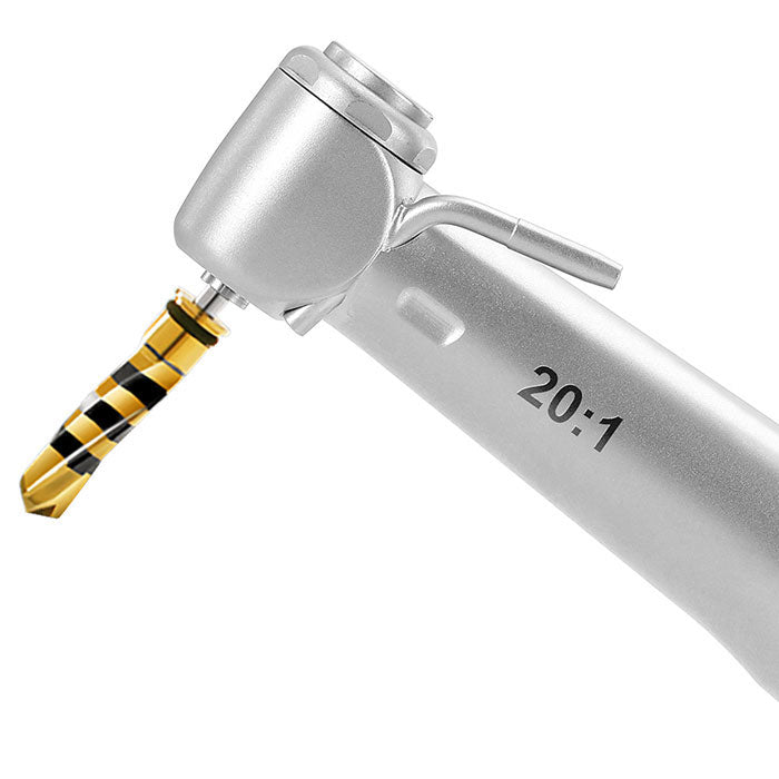 Dental Implant Reduction 20:1 Low Speed Contra Angle Handpiece Push Button - azdentall.com